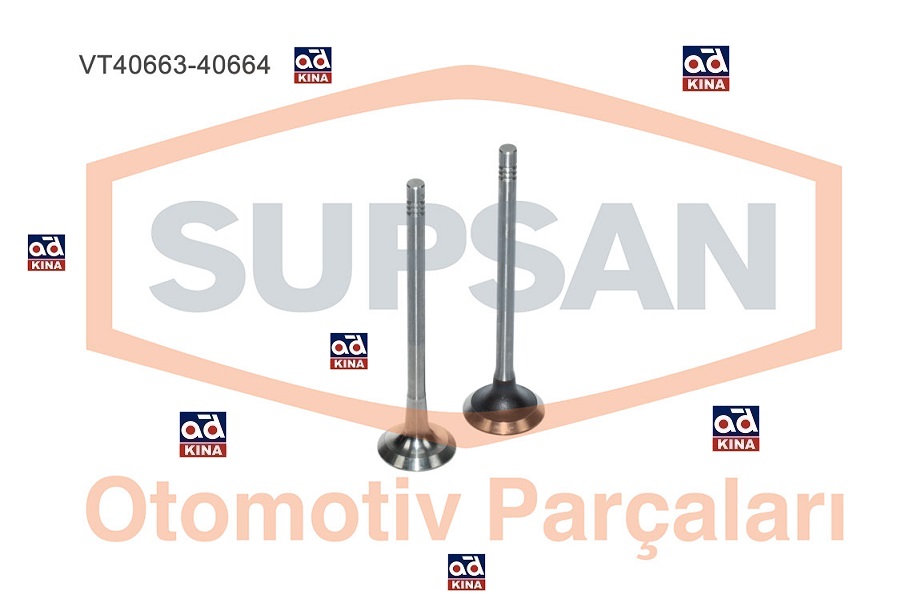 SÜPSAN VT-40663-40664 | SİBOP TAKIMI TV 40663 40664 NISSAN QASHQAI X-TRAIL 2.0 16V DCI (M9R) 16 VALF