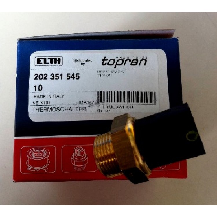 TOPRAN 202351002 | FAN MÜŞÜRÜ 202351545 ASTRA-F CORSA-B 1.4 8V (YASSI KAFA 2 FİŞ)