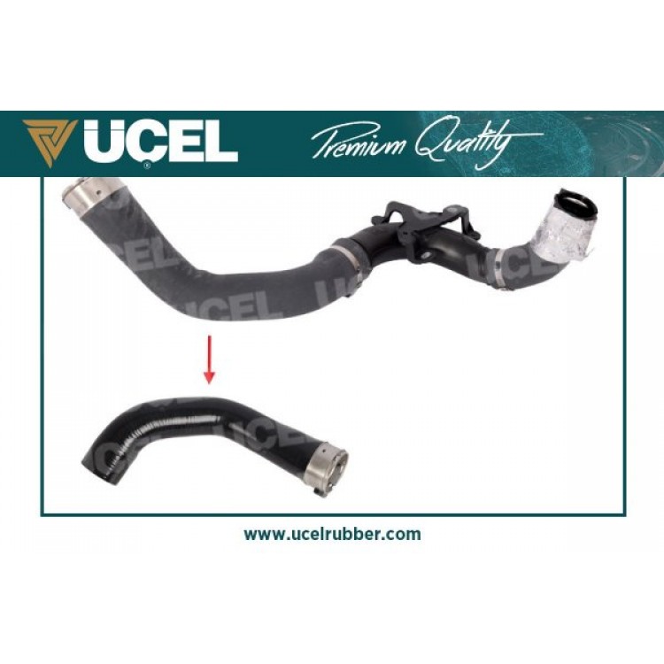 ÜÇEL 15129 | TURBO HORTUMU 15129 CLIO-IV 1.2 TCE DOKKER DUSTER (PLASTİK BORU HARİÇ)