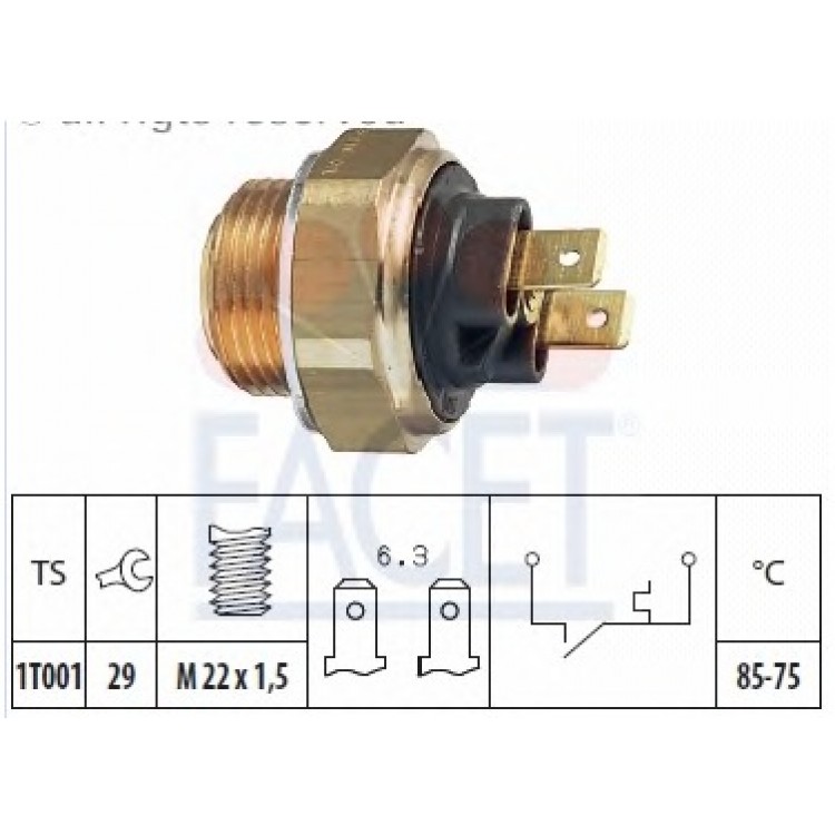 VERNET 1619 | FAN MÜŞÜRÜ TS1619 MASTER 2.5D 98-01 P306 1.9