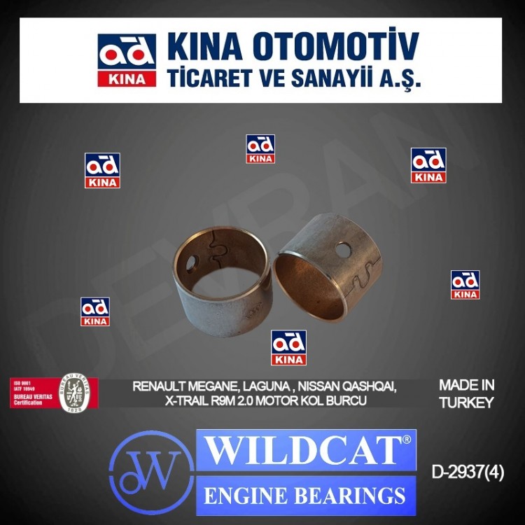 WILDCAT 2937 | PİSTON KOL BURCU 2937 MEGANE IV TREAFIC III 1.6DCİ R9M WILDCAT 2937 | PİSTON KOL BURCU 2937 MEGANE IV TREAFIC III 1.6DCİ R9M