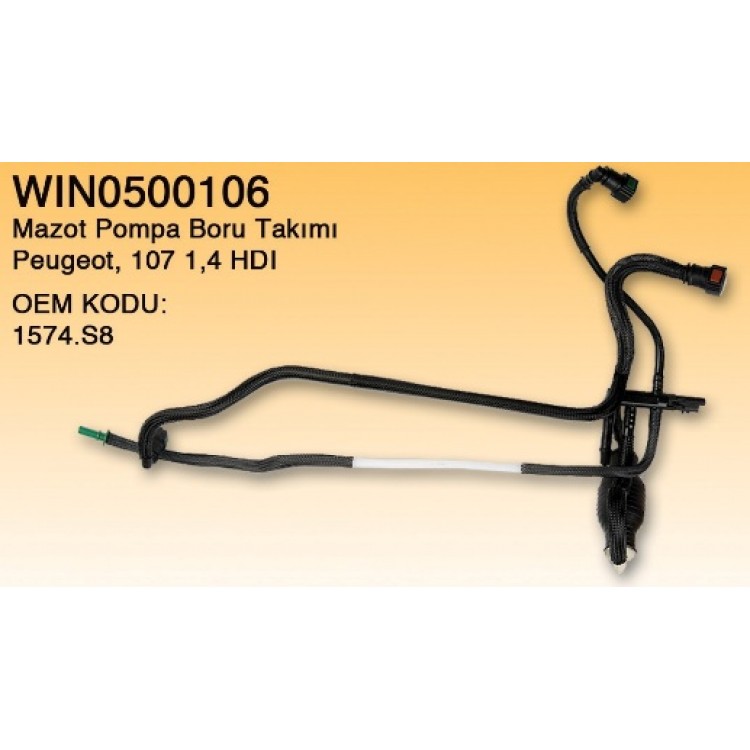 WINTECH 0500106 | MAZOT POMPA BORU TAKIM 0500106 1574.S8 P107 1.4 HDI FIESTA 1.4TDCI WINTECH 0500106 | MAZOT POMPA BORU TAKIM 0500106 1574.S8 P107 1.4 HDI FIESTA 1.4TDCI