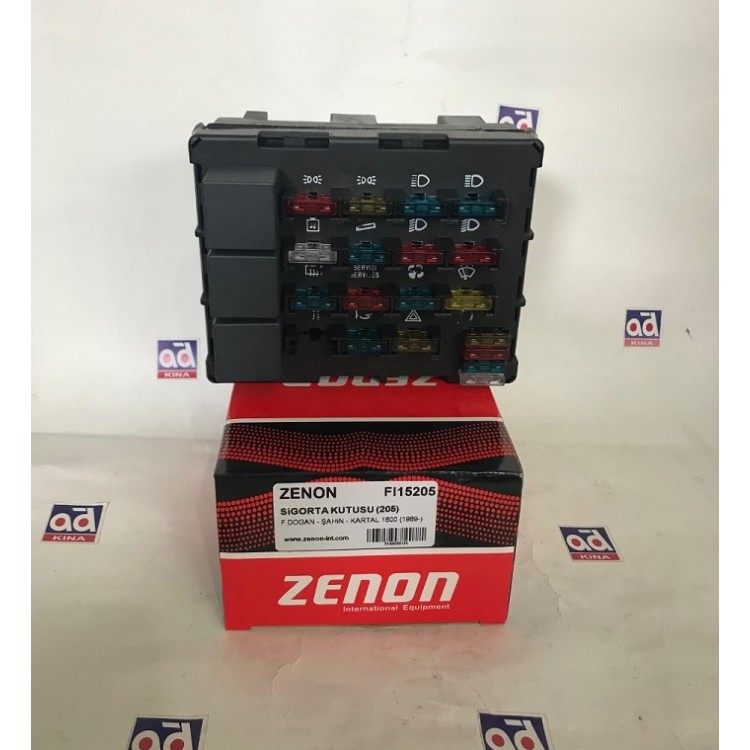 ZENON FI15205 | SİGORTA KUTUSU FI15205 DOĞAN KARTAL ŞAHİN SLX 89-> ZENON FI15205 | SİGORTA KUTUSU FI15205 DOĞAN KARTAL ŞAHİN SLX 89->