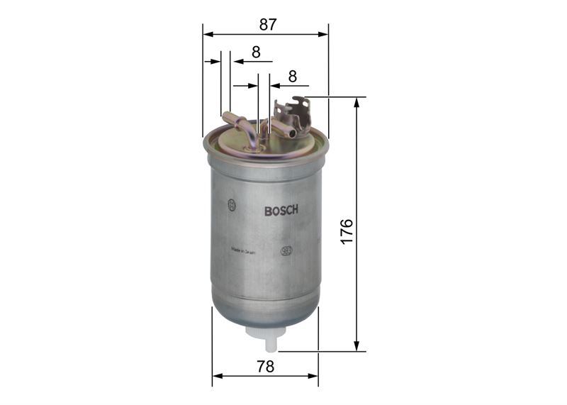 BOSCH 1457434281 | YAKIT FILTRESI DIZEL NISSAN PICK UP D21/D22 25D