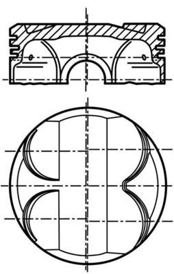 MAHLE 081PI00101000 | BMW 1 Serisi E87 2004-2011 Piston Segman Std
