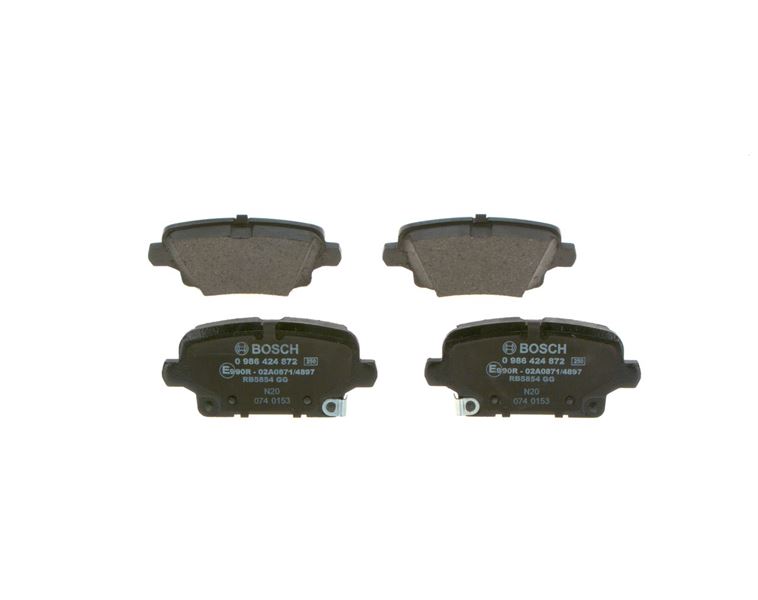 BOSCH 0986424872 | DISK BALATA ARKA OPEL INSIGNIA B 1.5, 1.6, 2.0 17-