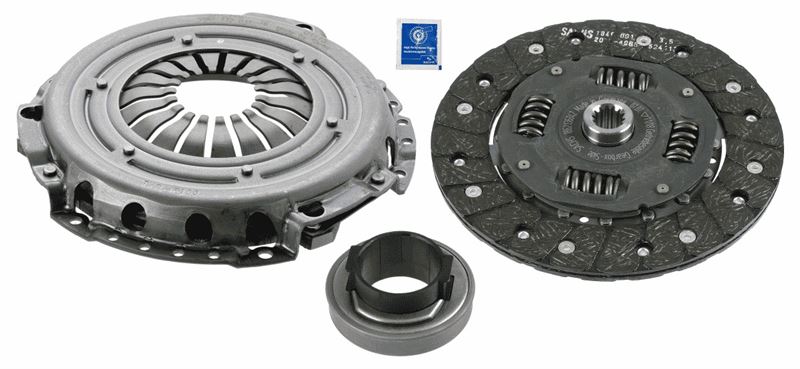 SACHS 3000174001 | DEBRIYAJ SETI RULMANLI 200 MM OPEL ASTRA F 1.6 (C16SE) 92-94 / CORSA A 1.6 / VECTRA A 1.6 (C16NZ , X16SZ)