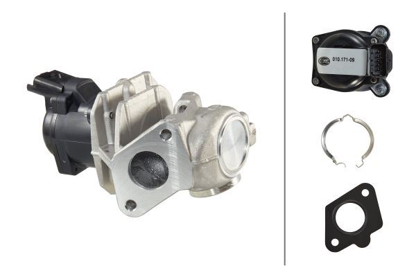 HELLA 6NU010171-091 | EGR VALFI MAZDA 3 1,6 2006-2013 FIESTA V VI 03>11 C MAX FOCUS II 04>11 FUSION 03>12 1,6TDCI VOLVO V70 III S80 II 10> S40 II V50 05> 1,6TD