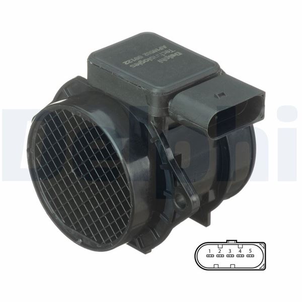 DELPHİ AF10502-12B1 | MAF SENSORU VOLVO S40 I, V40 1.6, 1.8, 2.0 95-04