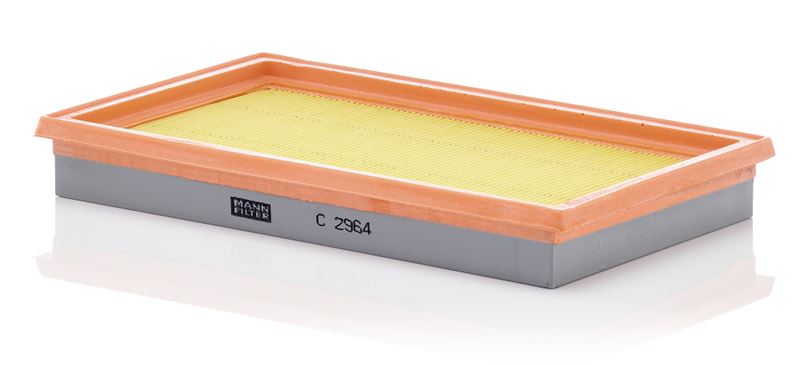 MANN-FILTER C2964 | HAVA FILTRESI (35X279X166) OPEL ASTRA F 17 TDS 91- 17 DT