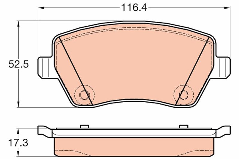 TRW GDB1972 | DISK BALATA ON MERCEDES-BENZ C218, X218, W212, S212, W221, W222, V222, X222, C216, R172 11- TRW GDB1972 | DISK BALATA ON MERCEDES-BENZ C218, X218, W212, S212, W221, W222, V222, X222, C216, R172 11-