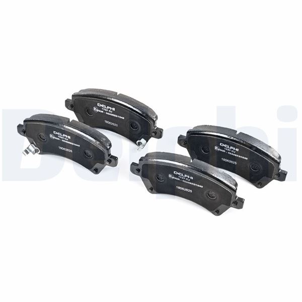 DELPHİ LP1782 | DISK BALATA ON TOYOTA HILUX 2009-2012-MITSUBUSHI PAJERO 2007-2012