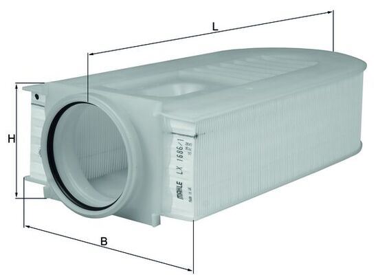 MAHLE LX1686/1 | HAVA FILTRESI MERCEDES OM651 X204 W204 W212 C218 MAHLE LX1686/1 | HAVA FILTRESI MERCEDES OM651 X204 W204 W212 C218