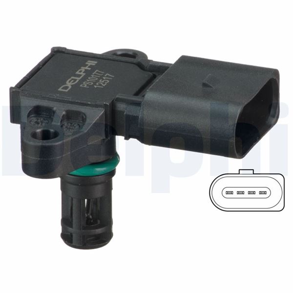 DELPHİ PS10177 | MAP BASIC SENSORU VAG A4-FABIA-OCTAVIA-IBIZA-POLO 00-15 -
