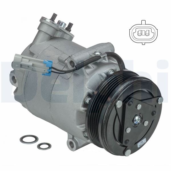 DELPHİ TSP0155142 | KLİMA KOMPRESÖRÜ >  OPEL > ASTRA G - COMBO - CORSA C - MERIVA A - TIGRA - ZAFIRA A ( 98 - 10 )