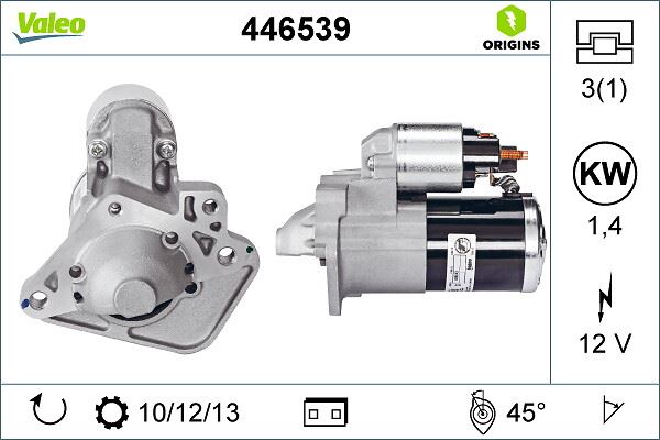 VALEO 446539 | MARS MOTORU RENAULT CLIO- KANGOO- MEGANE- TWINGO VALEO 446539 | MARS MOTORU RENAULT CLIO- KANGOO- MEGANE- TWINGO