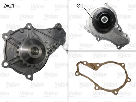VALEO 506714 | SU POMPASI PEUGEOT 206 307 1.4HDI CITROEN C2-C3 1.4HDI 05-