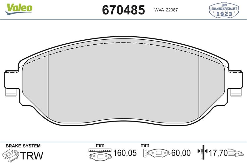 VALEO 670485 | DISK FREN BALATASI (ON) FIAT TALENTO 1.6D 06 16> NISSAN NV300 1.6D 09 16> OPEL VIVARO 1.6D 06 14> RENAULT TRAFIC 1.6D 06 14> VAUXHALL VIVARO 1.6D 06 14> VALEO 670485 | DISK FREN BALATASI (ON) FIAT TALENTO 1.6D 06 16> NISSAN NV300 1.6D 09 16> OPEL VIVARO 1.6D 06 14> RENAULT TRAFIC 1.6D 06 14> VAUXHALL VIVARO 1.6D 06 14>