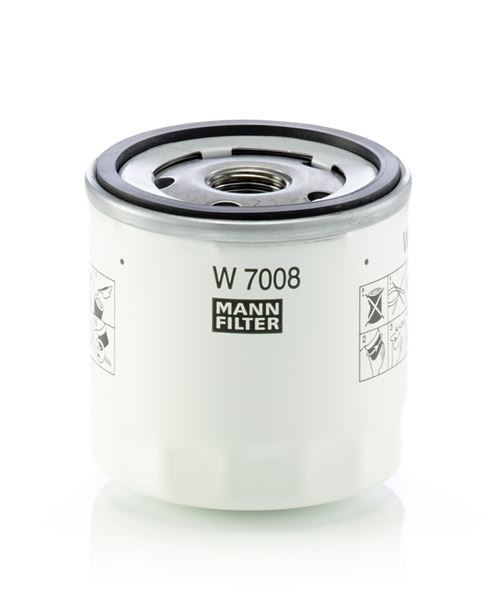 MANN-FILTER W7008 | YAG FILTRESI FORD C-MAX 1.6, FIESTA IV, V 1.2, 1.4, 95-- FOCUS C-MAX 1.6, FOCUS 1.4, 1.6, FUSION 1.2, 1.4, 1.6, MONDEO 1.6, PUMA 1.4 MAZDA 121.1.3