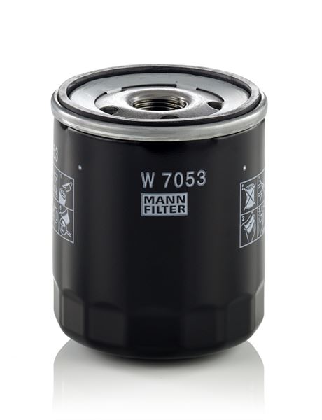MANN-FILTER W7053 | YAG FILTRESI FORD C-MAX 1.6, FIESTA IV, V 1.2, 1.4, 95-- FOCUS C-MAX 1.6, FOCUS 1.4, 1.6, FUSION 1.2, 1.4, 1.6, MONDEO 1.6, PUMA 1.4 MAZDA 121.1.3