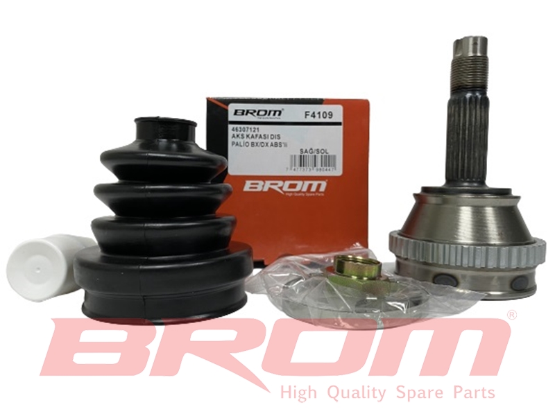 BROM VW4115 | AKS KAFASI SOL-SAĞ ÖN DIŞ PASSAT (3B2) 1.8 T ABSLI 45 DIŞ 33X30X53 89,5MM 1996-2