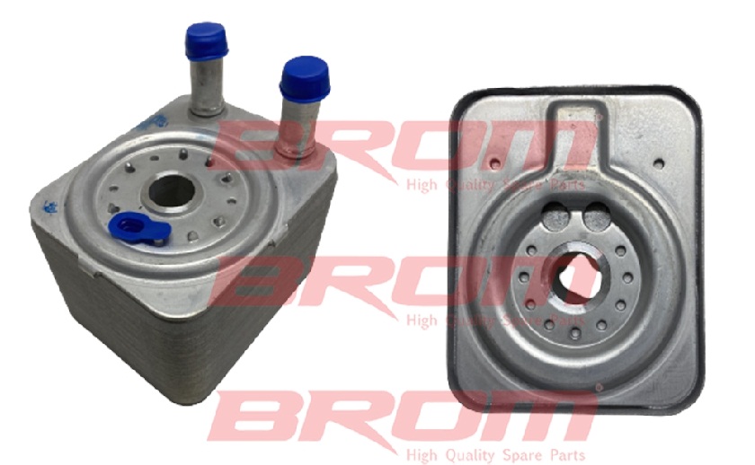 BROM VW5012 | YAĞ SOGUTUCUSU PASSAT-GOLF5-JETTA-A4-A6-SUPERB 2005=> 1.9-2.0 TDI (AVF-BKP-BKD-BRE-CAGA)