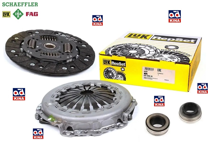LUK 620308400 | DEBRIYAJ SETI CITROEN BERLINGO 1.4 , C2, SAXO 1.6 16V 96-03, PEUGEOT 206 1.4 16V, 206, 306, PARTNER 1.6 16V 02-