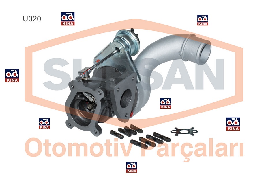 SÜPSAN U020 | TURBO KOMPLE U020 MASTER-II 2.5 DCI 16V G9U
