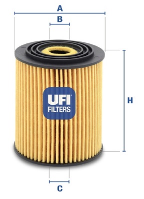UFI 25.034.00 | YAG FILTRESI MINI R50 R53 JEEP RENEGADE SUV 14> FIAT EGEA 14>